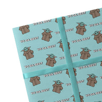 Yoda Best Wrapping Paper - 2 sheets