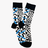 Kasai Black socks by Afropop
