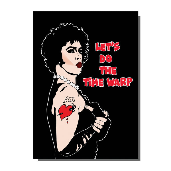 Rocky Horror The Time Warp Greeting Card 