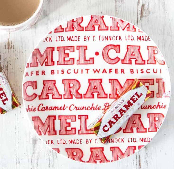Tunnock's Caramel Wafer Biscuit Plate