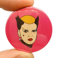 Soo Cat Woman The Sex Pistols Badge