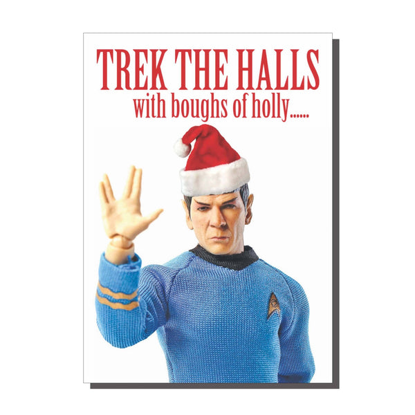 Trek The Halls Christmas Card