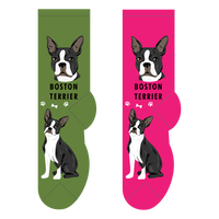 Boston Terrier novelty socks