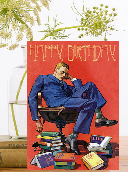 Deco Style Birthday Card