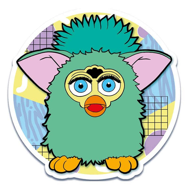 Cute Furby Toy Inspired Vinyl Sticker