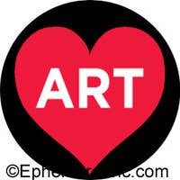 Love art badge