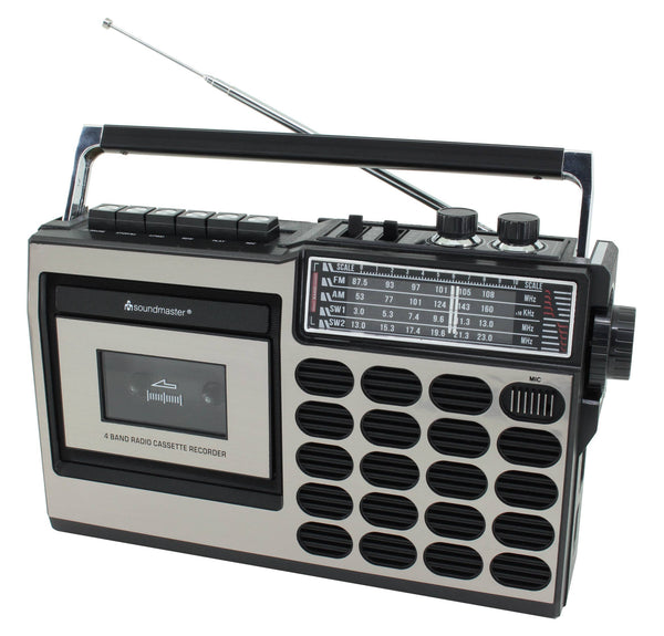 Retro Radio cassette recorder with USB/SD