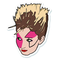 Punk Icon Jordan Vinyl Sticker