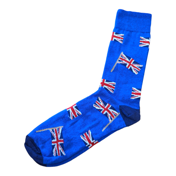 King Charles III Coronation Union Jack adult socks