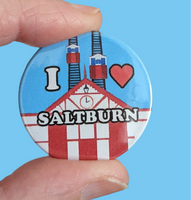 I Love Saltburn Badge
