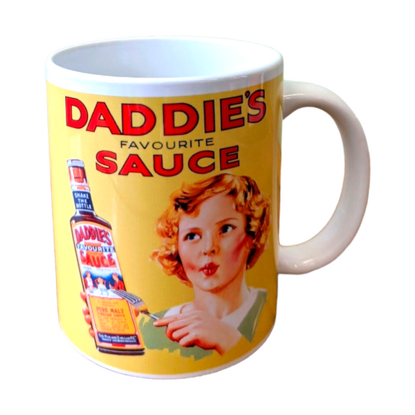 Daddies Sauce vintage advertising mug