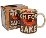 For Fox Sake novelty gift mug