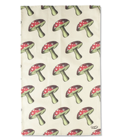 Mushroom tea towel
