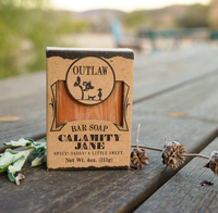 Calamity Jane sweet and spicy soap bar by Outlaw