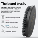 Sapiens beard brush