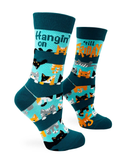 Hangin' On 'til Friday Women's Novelty Crew Socks