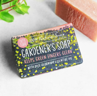 Rose Geranium Gardener's Soap 100% Natural Vegan