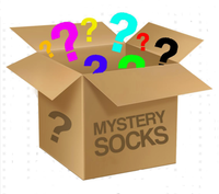 Mystery Socks -  novelty lucky dip selection of 10 x quality pairs of fun & funky adult socks