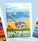 Saltburn and Redcar greeting cards