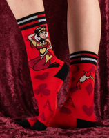 Queen of Hearts Socks