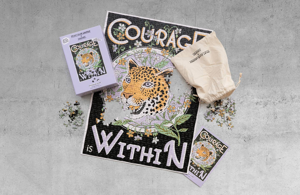 Courage Is Within jigsaw puzzle by Jacqueline Colley