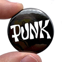 Punk Rock Inspired Button Pin Badge