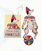 Nursery Circus Dog Kinetic Mobile