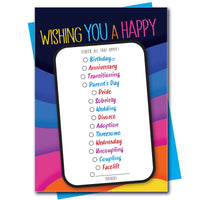 Queer Checkbox Greeting Card