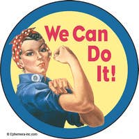 We Can Do It badge