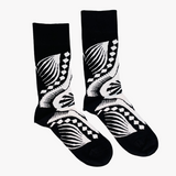 Dashiki Black socks by Afropop