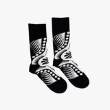 Dashiki Black socks by Afropop size 9-12