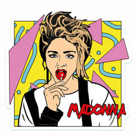 1980s Stylee Madonna sticker
