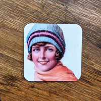 Vintage Glamour Girls coasters