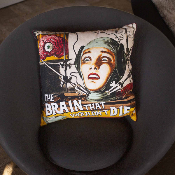 The Brain That Wouldn’t Die Cushion cover