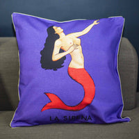 La Sirena Mermaid Cushion Cover