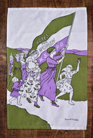Votes for Women Radical Tea Towel